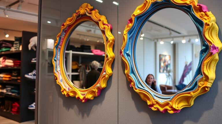 Comportement client et durée de visite: L’impact des miroirs en point de vente