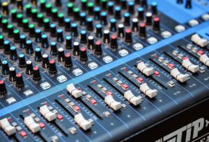 Photo Sound control panel